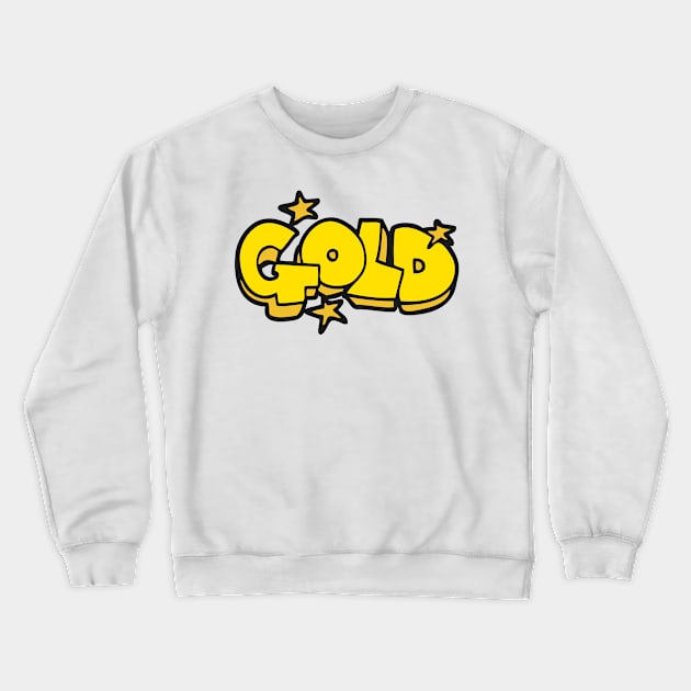 GOLD Crewneck Sweatshirt by rayanammmar